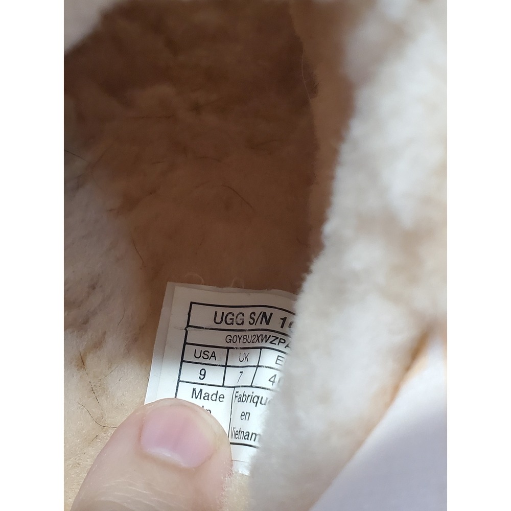 Ugg Peach Fluff Yeah Slip On Slingback Platform Slides Shoes 9 Cozy Winter - Picture 9 of 11